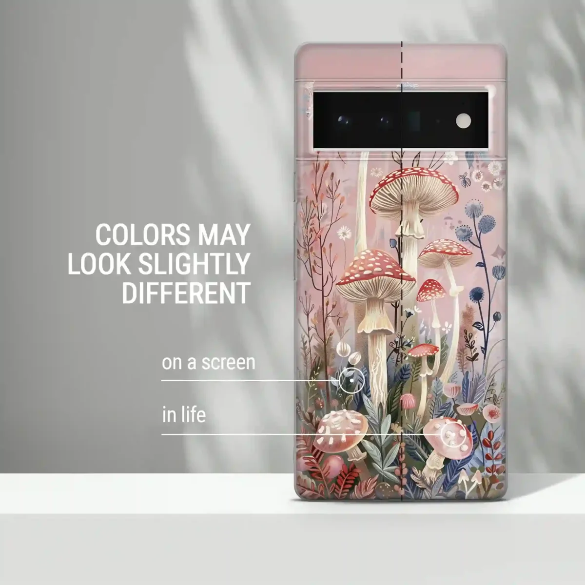 Forest︱Pink Mushroom Phone case Second copy