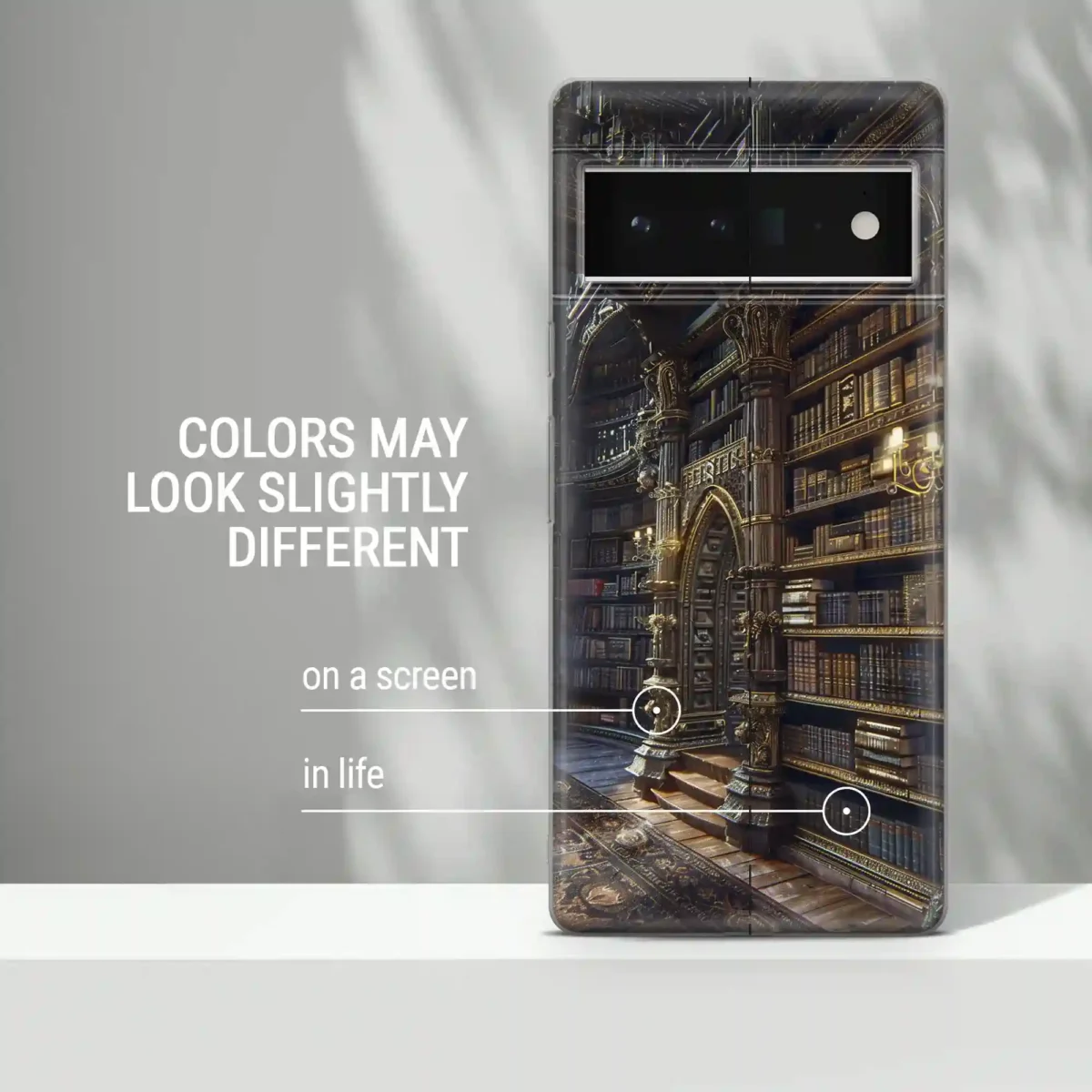 Library Wallpaper︱Book Shelf Phone case Second copy