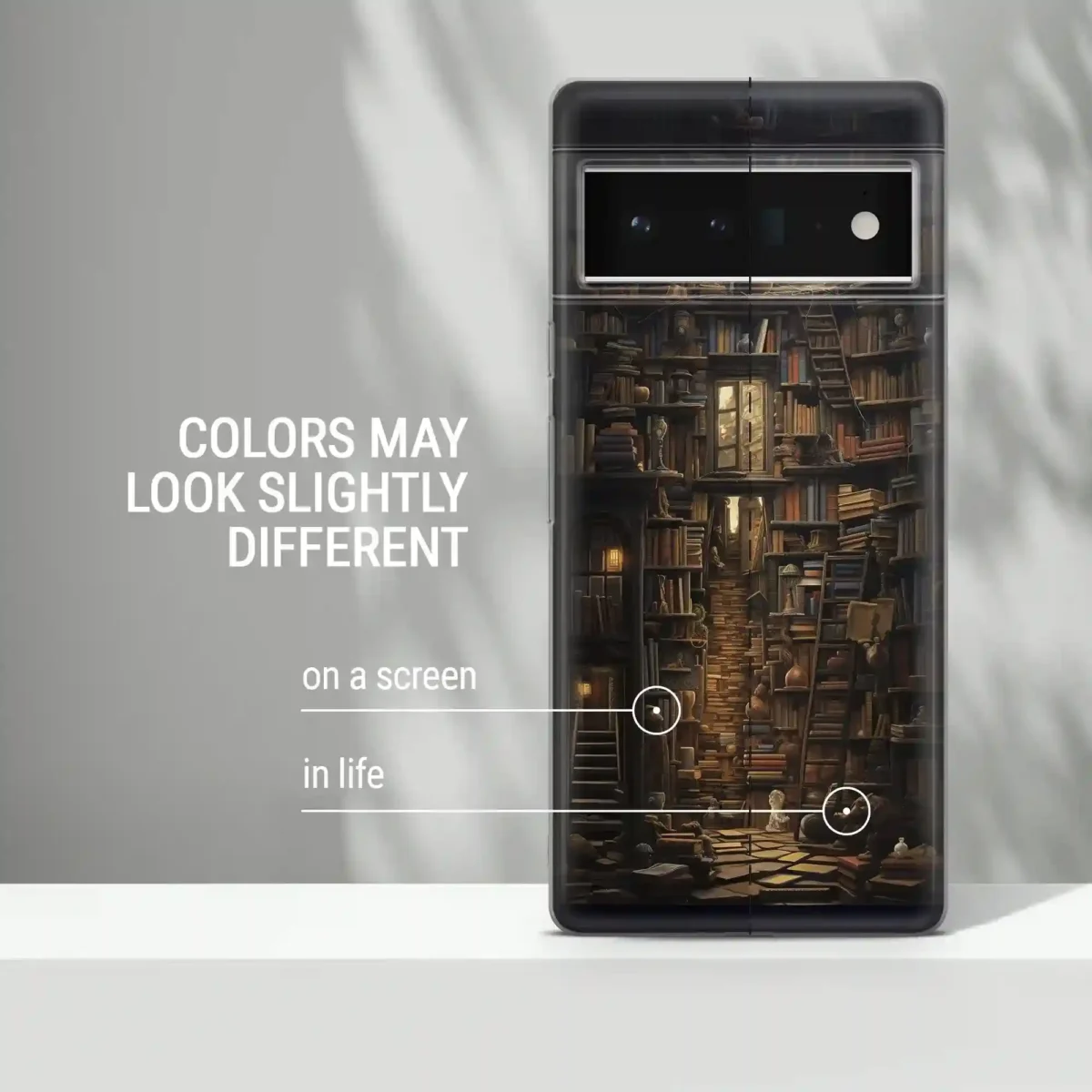 Dark Color︱Book Shelf Phone case Second copy