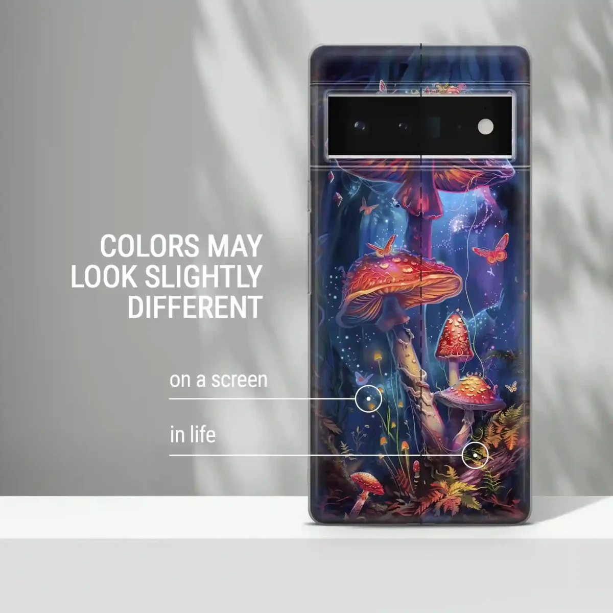 Aesthetic Trippy Neon︱Mushroom Phone case Second copy