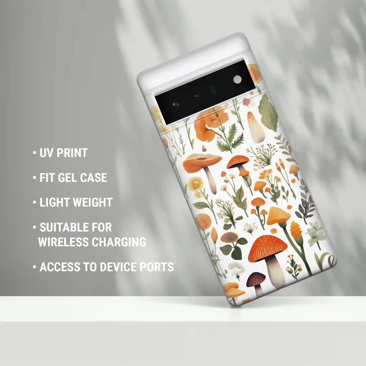 Orange︱Mushroom Phone case Three copy
