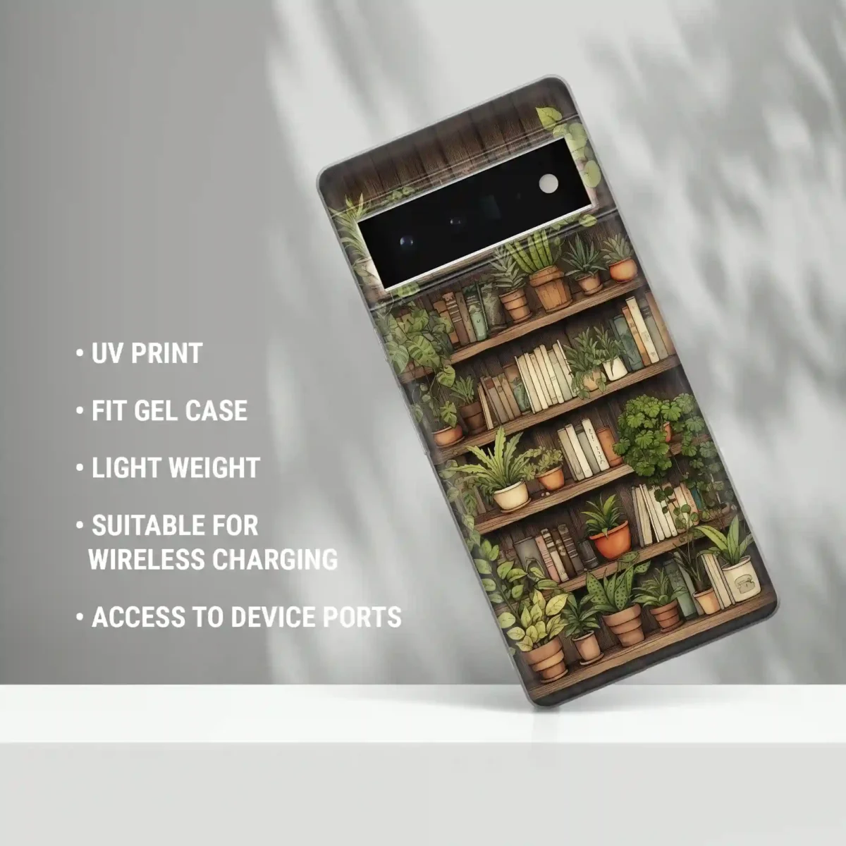 Boho Wildflower︱Book Shelf Phone case Three copy