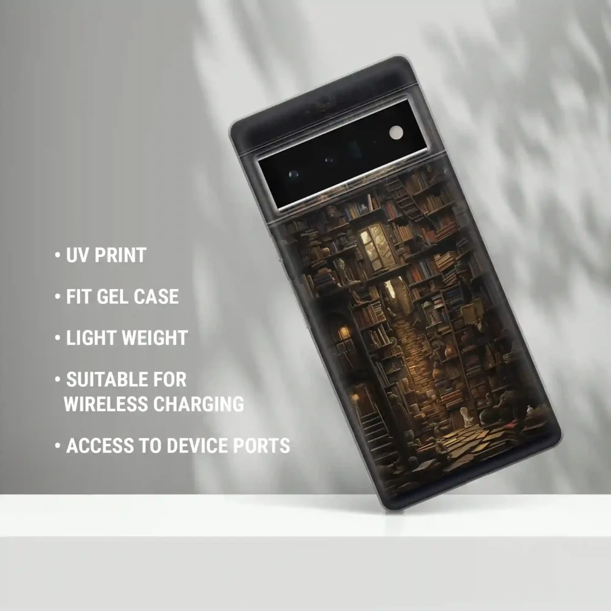 Dark Color︱Book Shelf Phone case Three copy