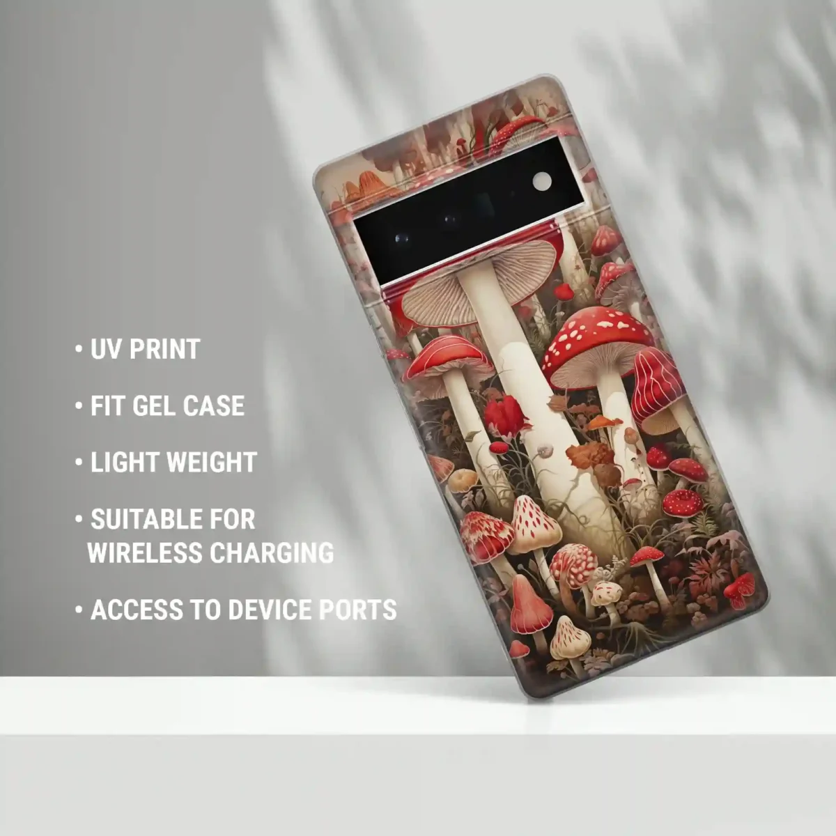 Red cute︱Mushroom Phone case Three copy