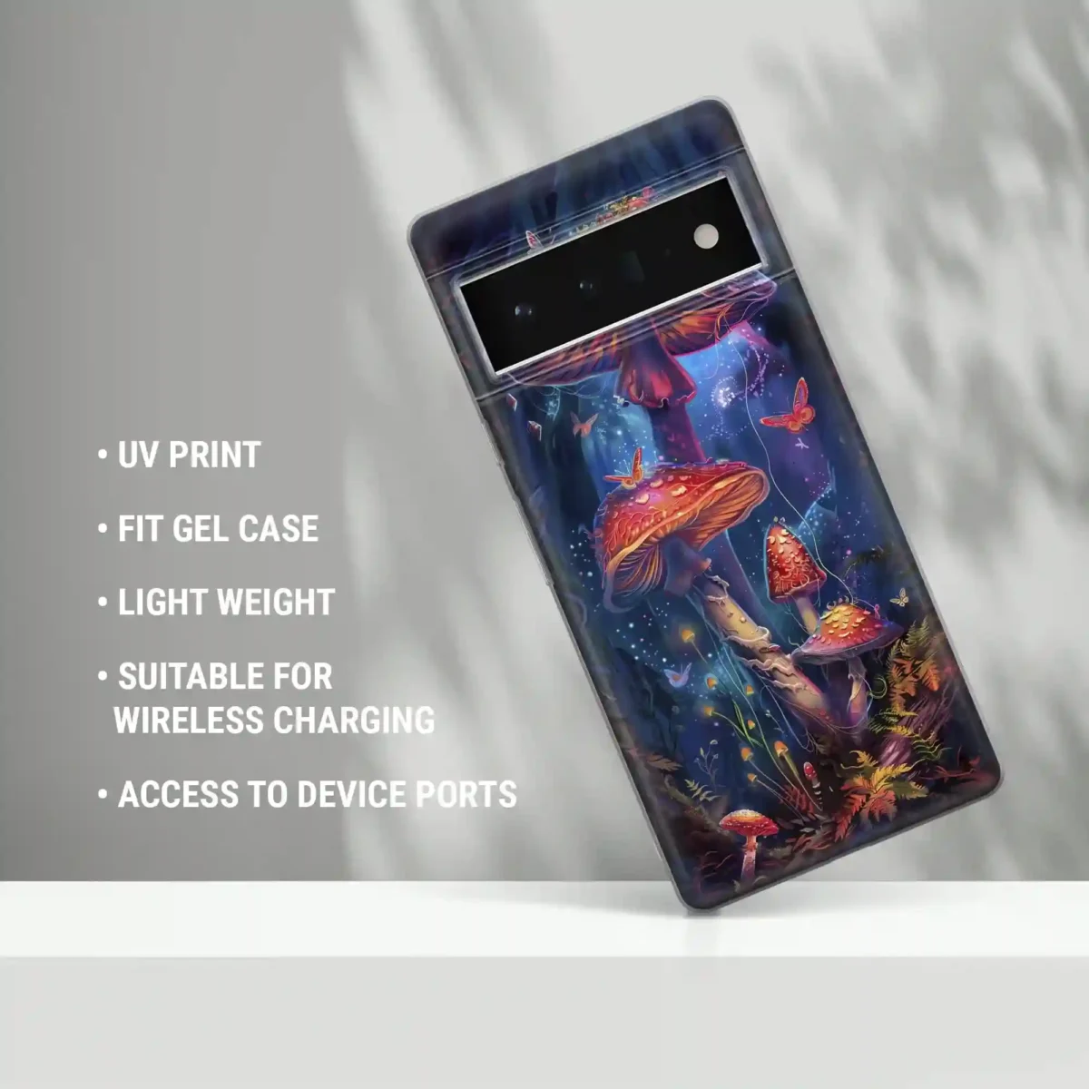 Aesthetic Trippy Neon︱Mushroom Phone case Three copy
