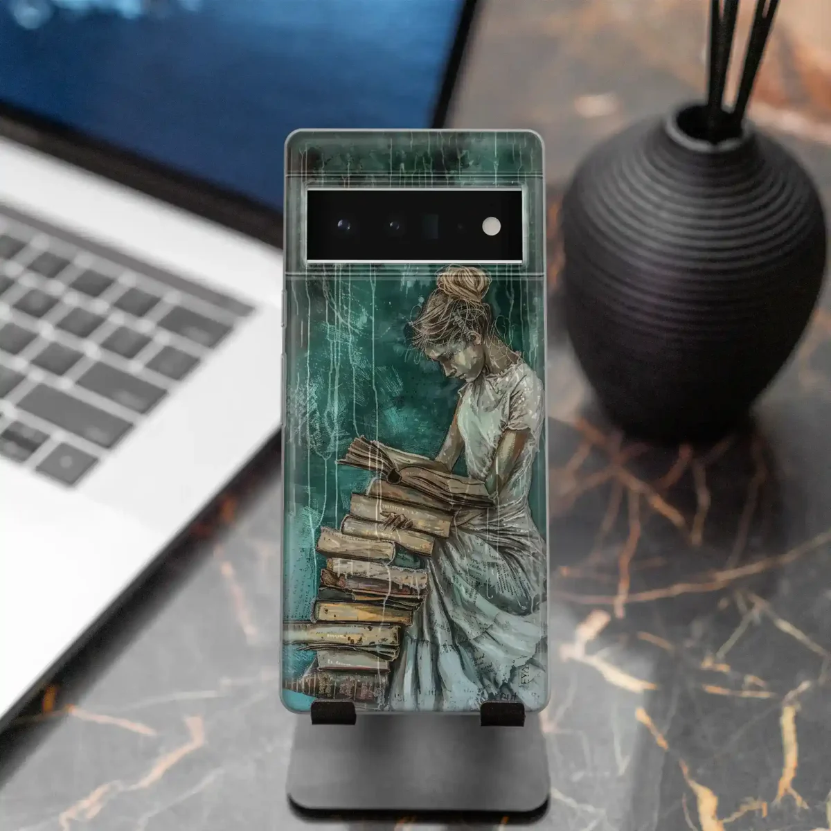 Green Aesthetic︱Book Phone case seven copy