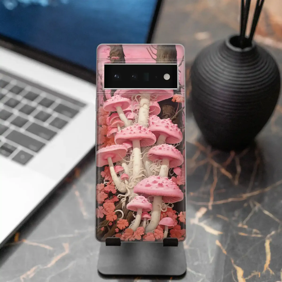 Pink cute︱Mushroom Phone case seven copy