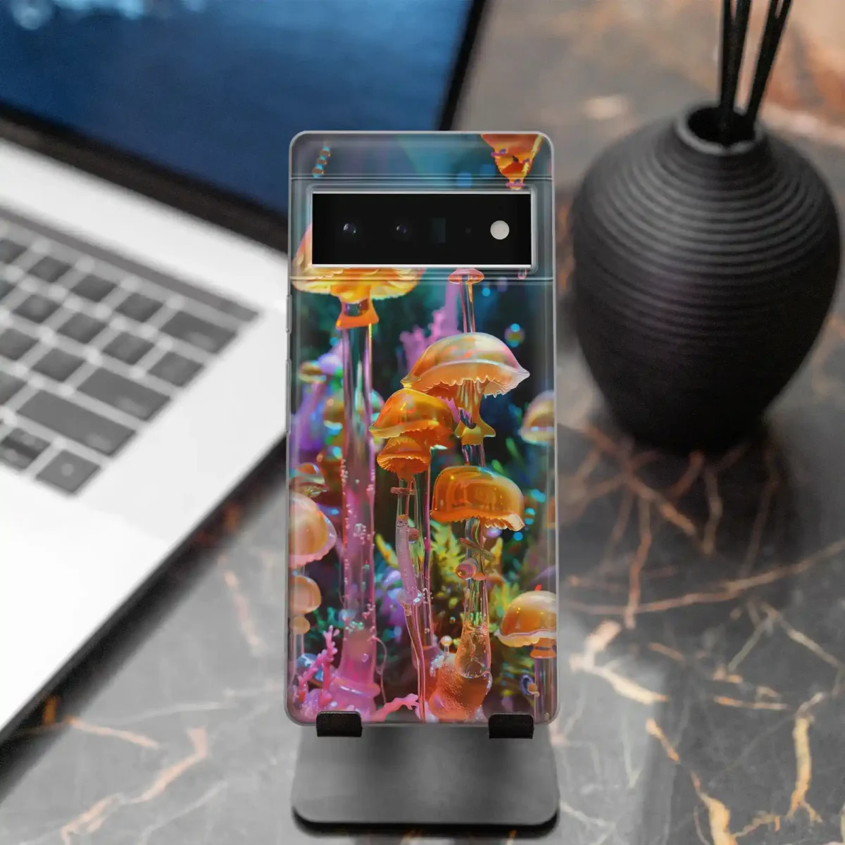 Cute neon︱Mushroom Phone case seven copy