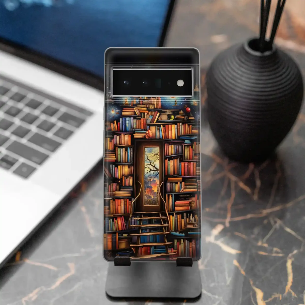 Boho Library︱Book Shelf Phone case seven copy