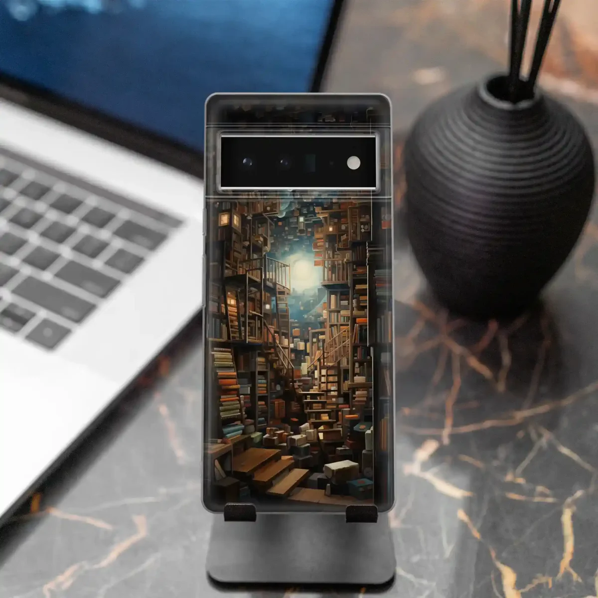 Dark Academia︱Book Shelf Phone case seven copy