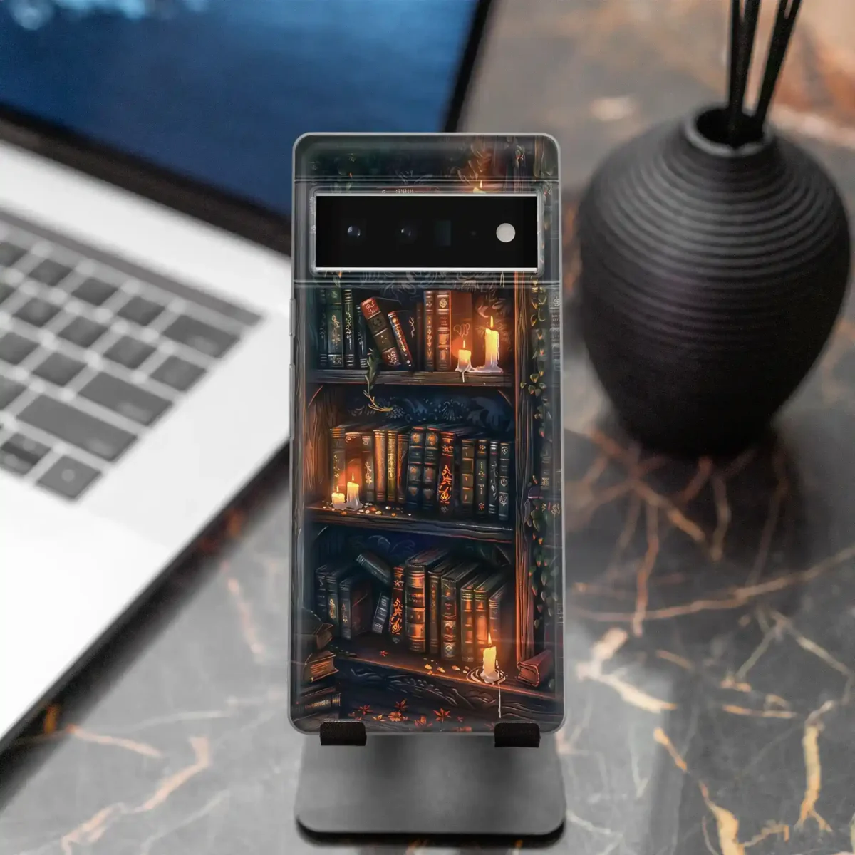 Dark Academia︱Book Shelf Phone case seven copy