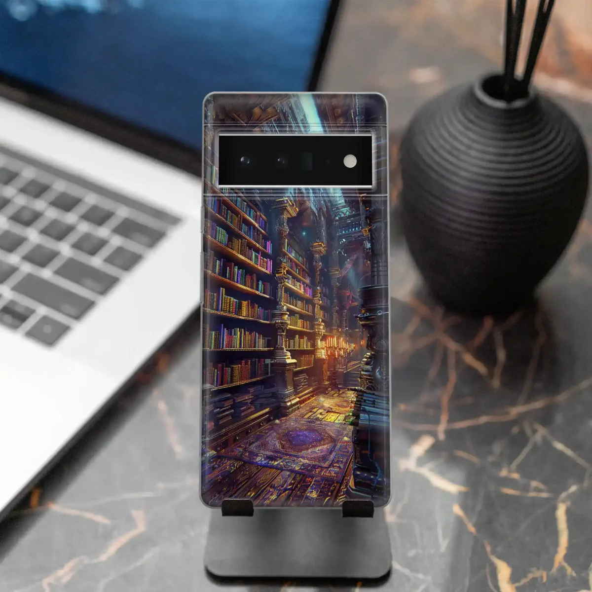 purple Themed︱Book Shelf Phone case seven copy