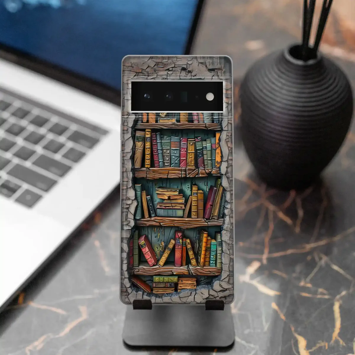 Aesthetic︱Boho Book Shelf Phone case seven copy