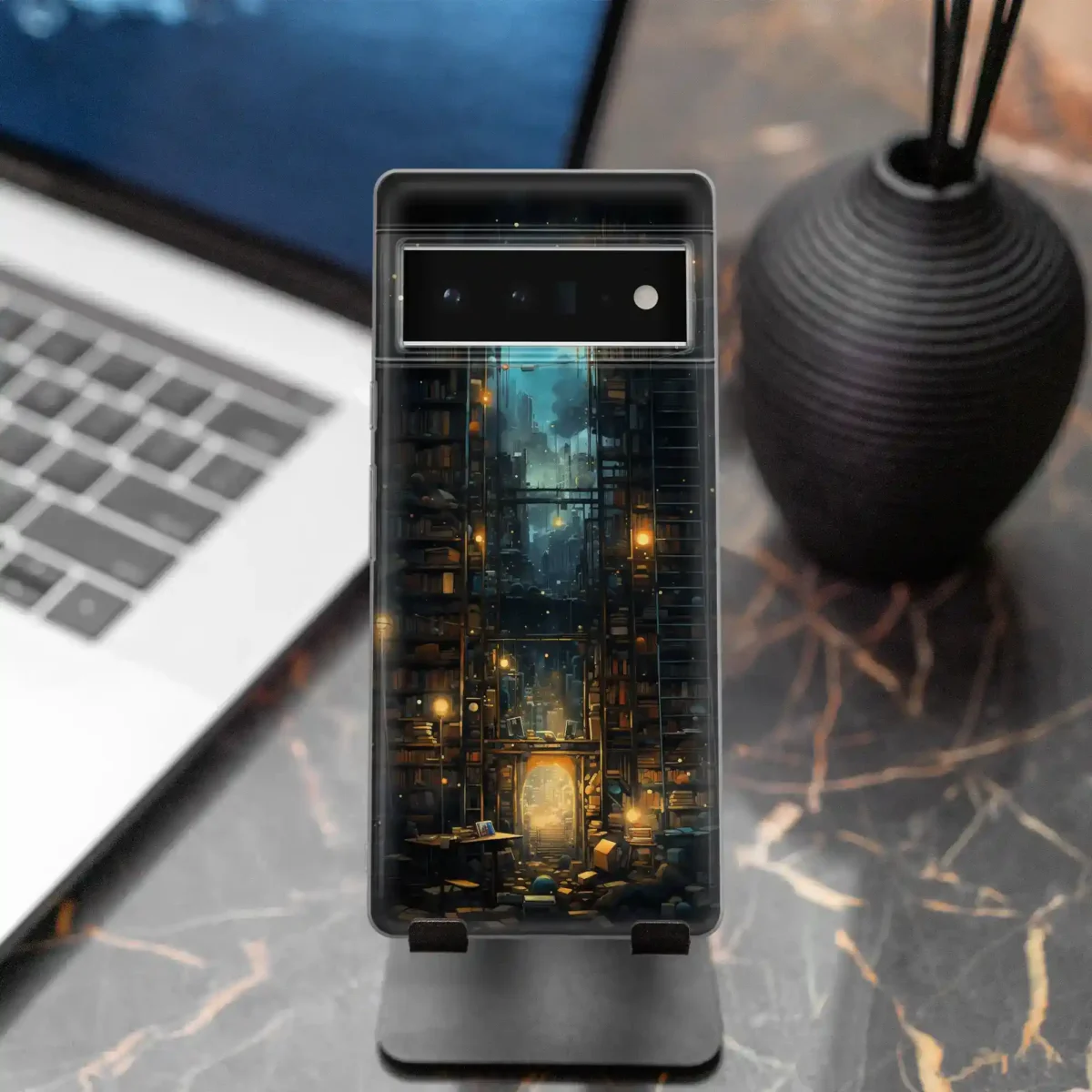 Green Aesthetic︱Boho Book Shelf Phone case seven copy