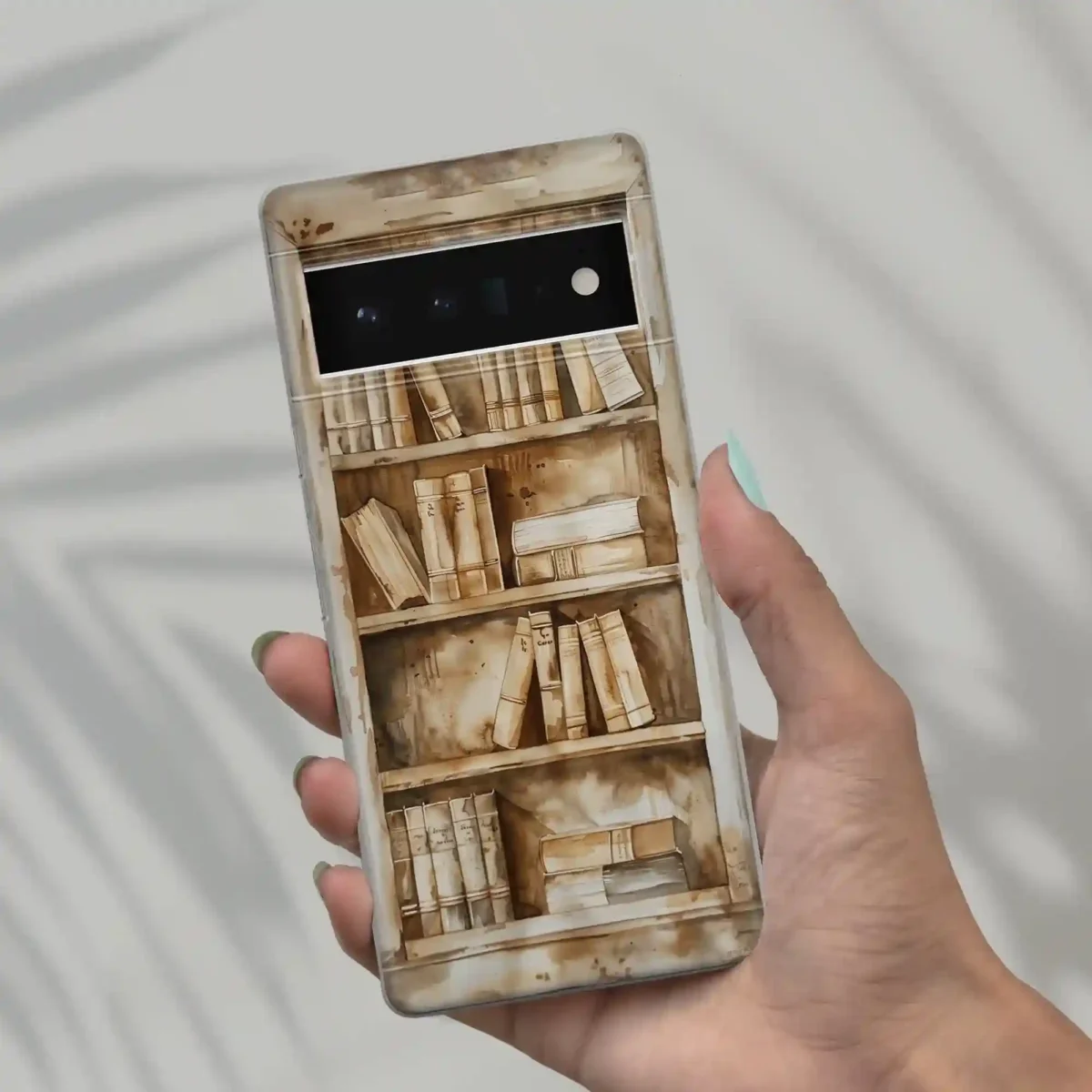 Custom Pastel︱Book Shelf Phone case six copy (1)