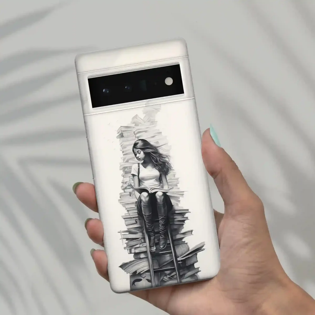Red Art Boho︱Book Phone case six copy