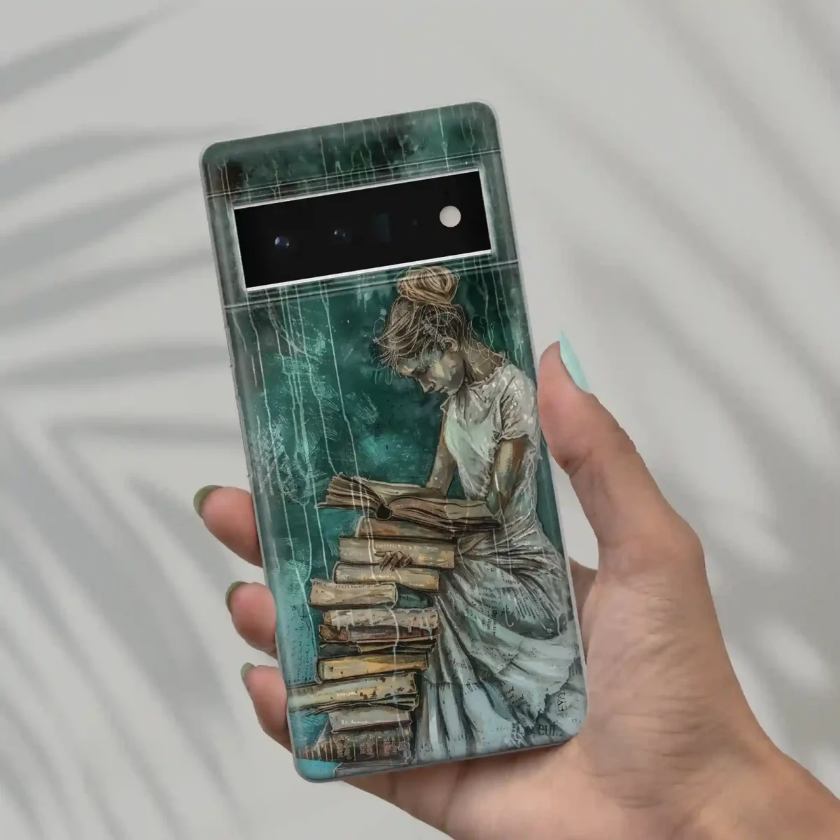 Green Aesthetic︱Book Phone case six copy