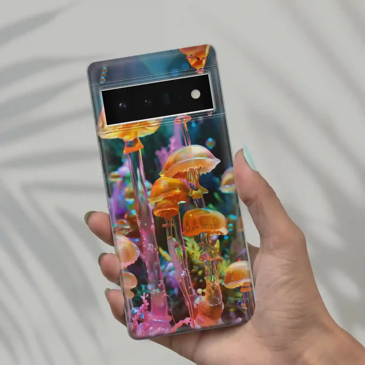 Cute neon︱Mushroom Phone case six copy