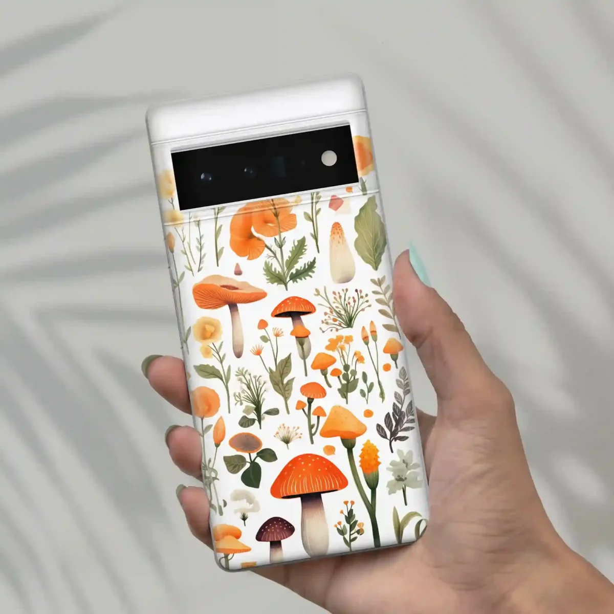 Orange︱Mushroom Phone case six copy