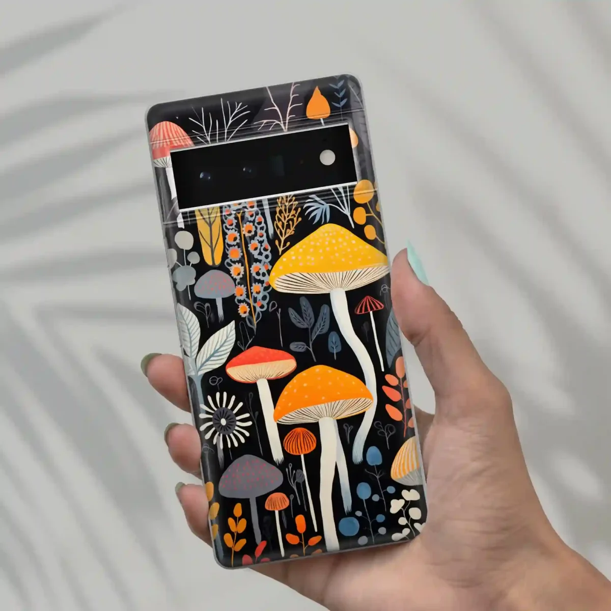 Colorfull Yellow︱Mushroom Phone case six copy