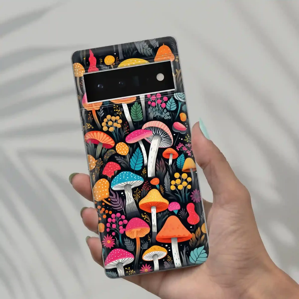 Cute blackout︱Mushroom Phone case six copy