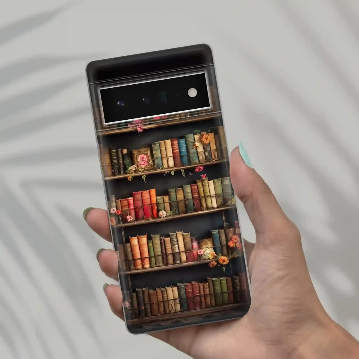 Boho Style Wildflower︱Book Shelf Phone case six copy