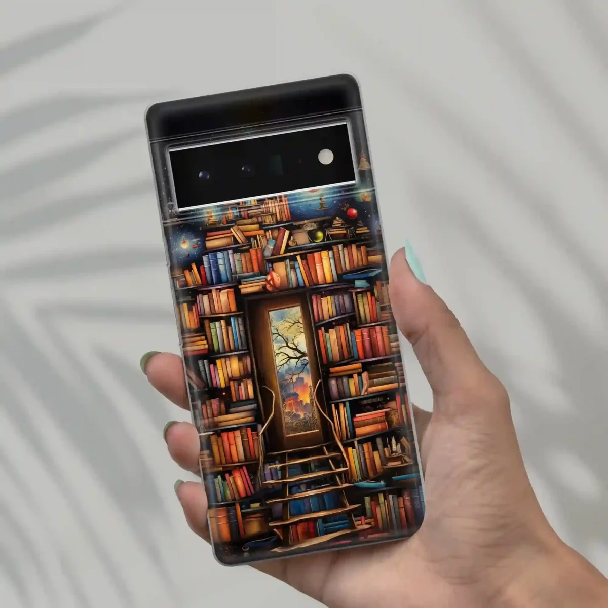 Boho Library︱Book Shelf Phone case six copy