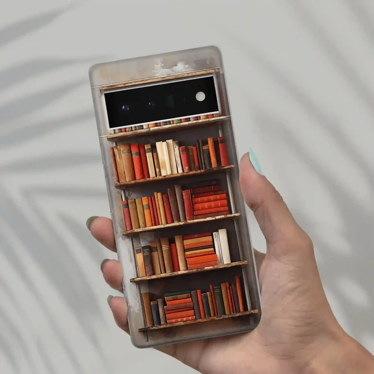Enchanting Color︱Book Shelf Phone case six copy