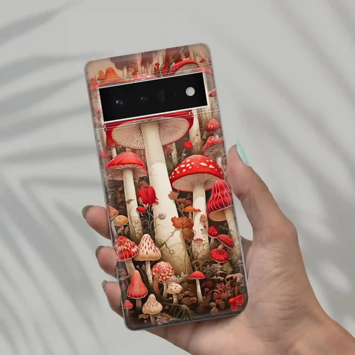 Red cute︱Mushroom Phone case six copy