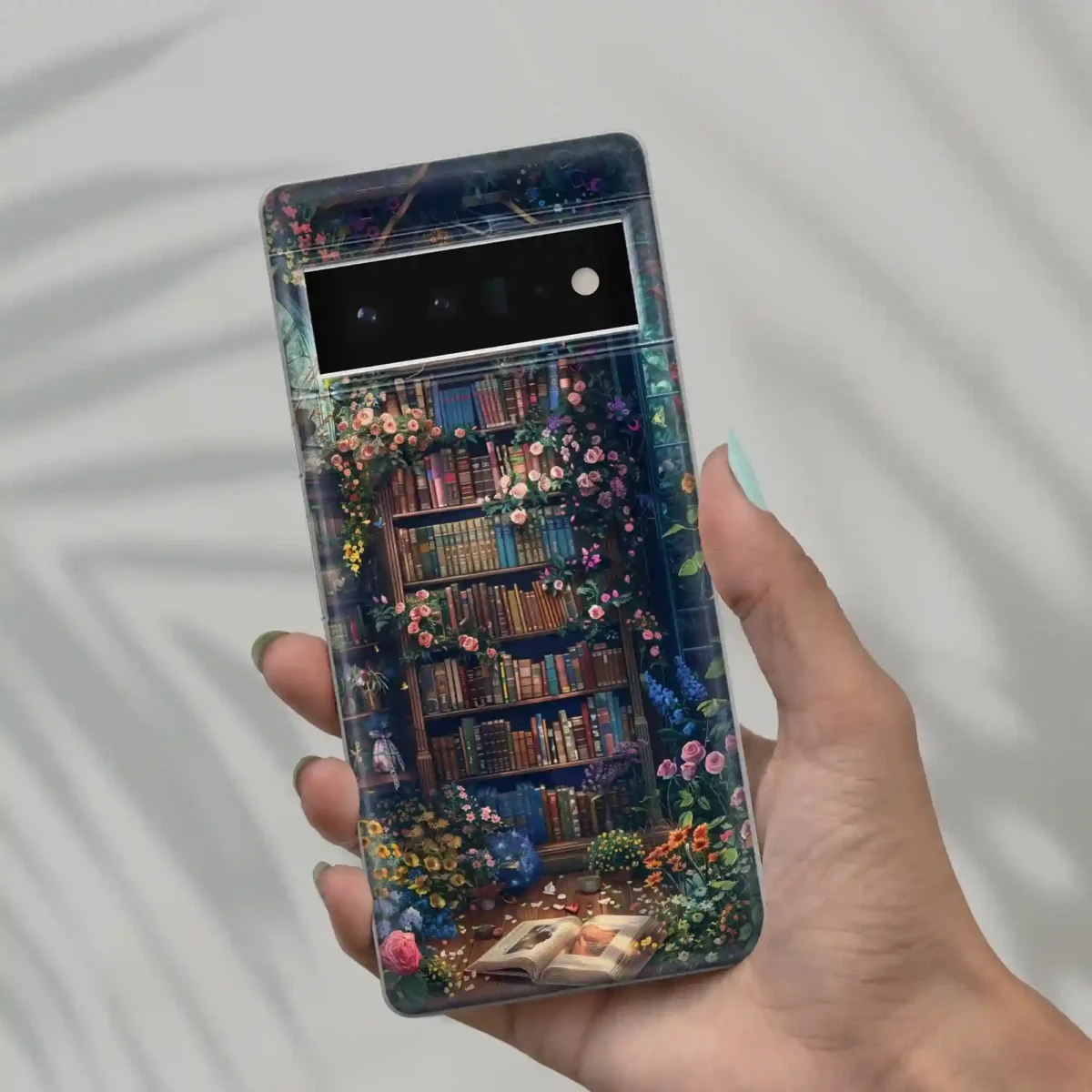 Blooms Flower︱Book Shelf Phone case six copy
