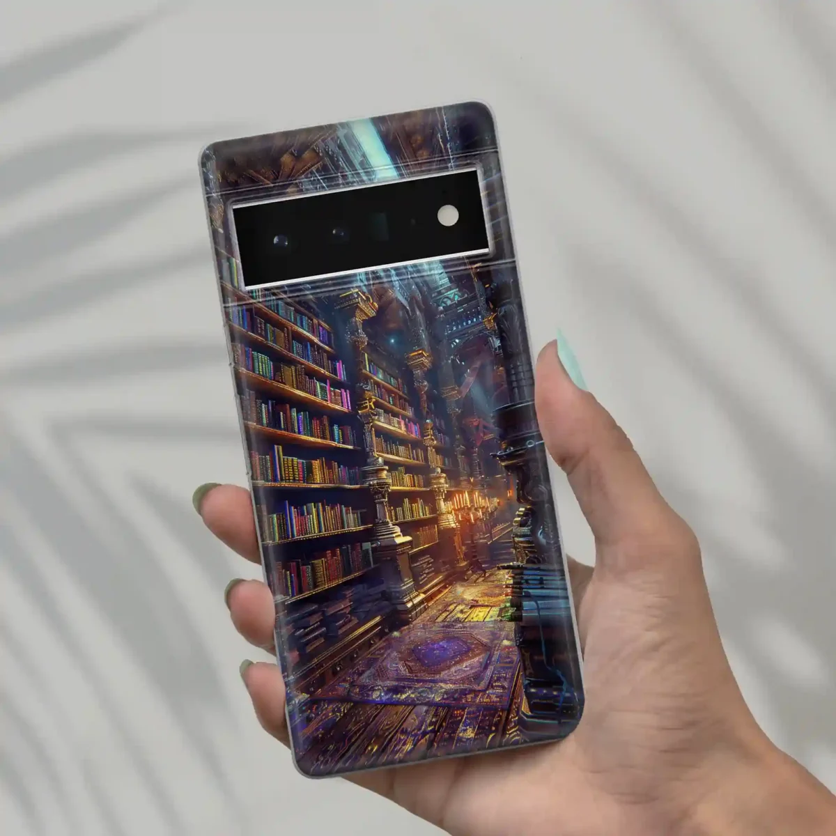 purple Themed︱Book Shelf Phone case six copy