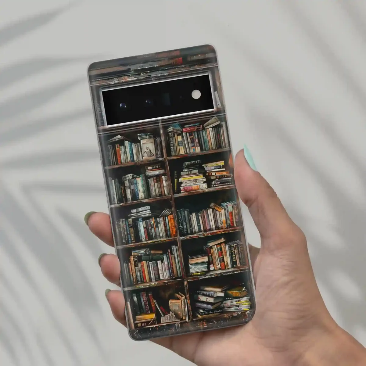 Blackout︱Boho Book Shelf Phone case six copy