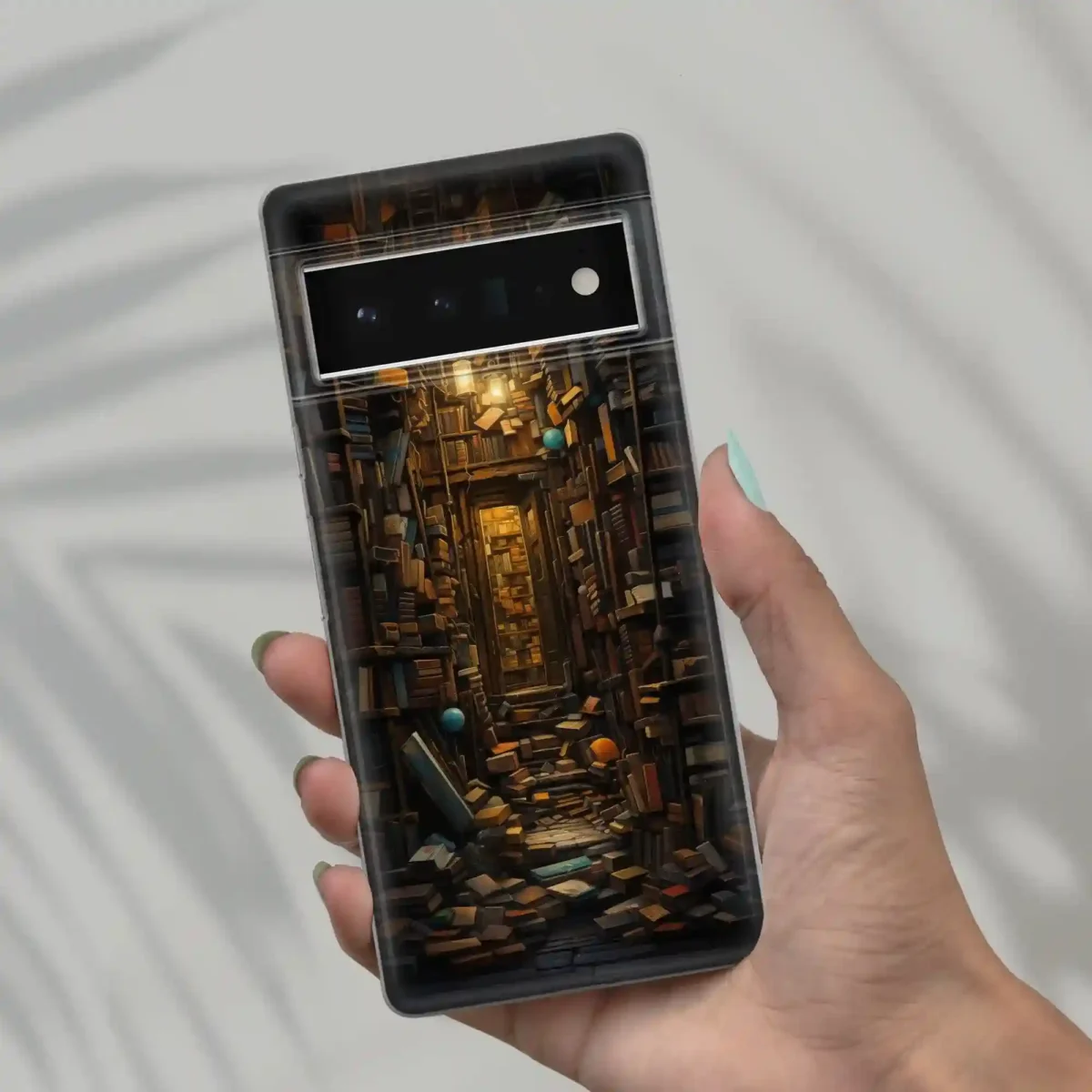 Read books Library︱Book Shelf Phone case six copy