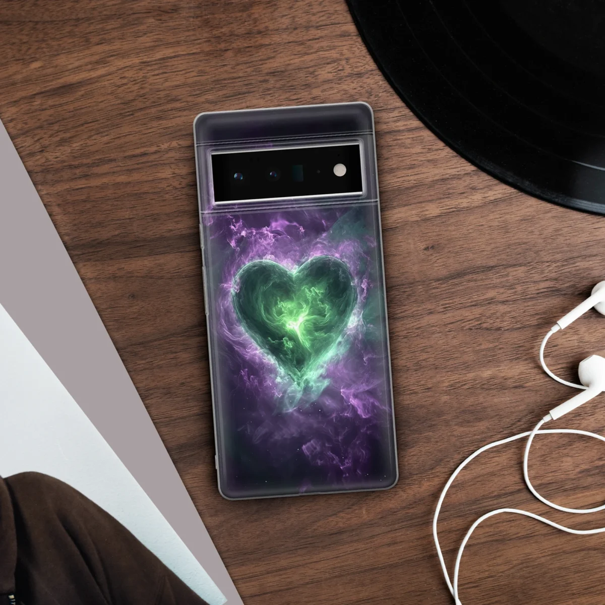Blue purple grey green︱Heart Phone case Five copy