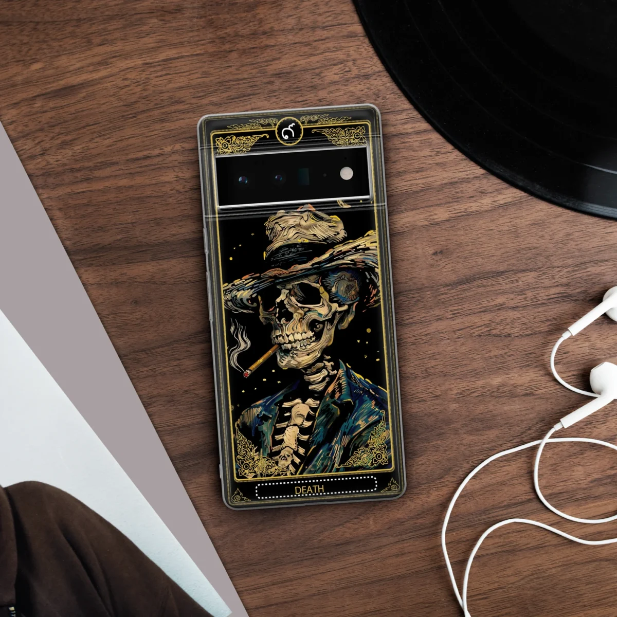 Skeleton︱Tarot Card Phone case Five copy