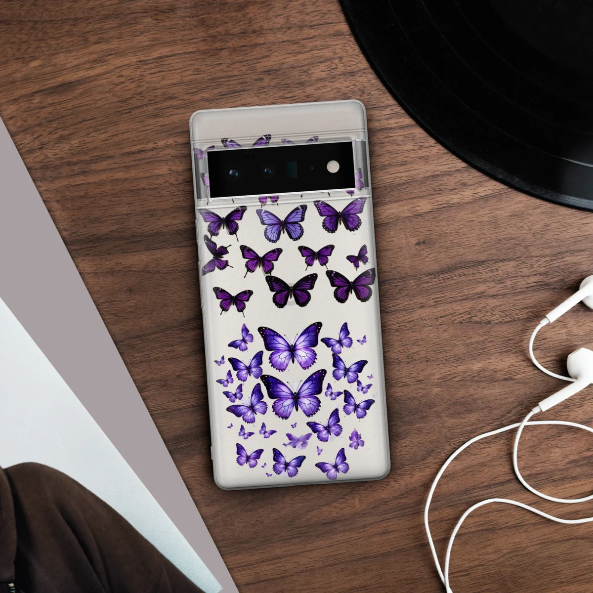 Clear Purple︱Butterfly Phone case Five copy