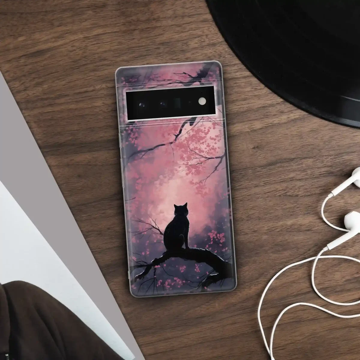 Cherry Blossom Kitty︱Cat Phone case Five copy