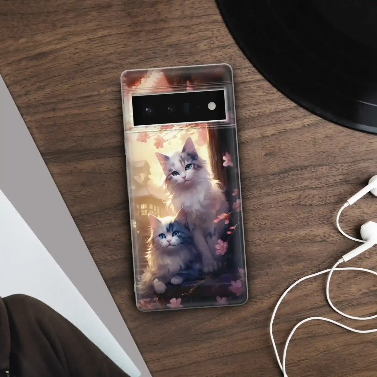 Lilies and ︱Cat Phone case Five copy