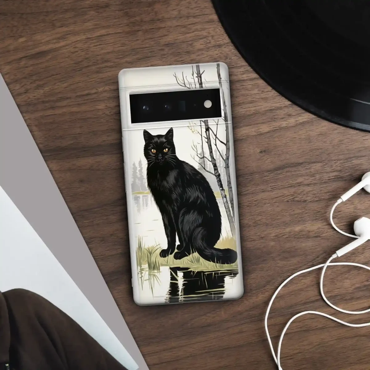 Black Adorable︱Cat Phone case Five copy