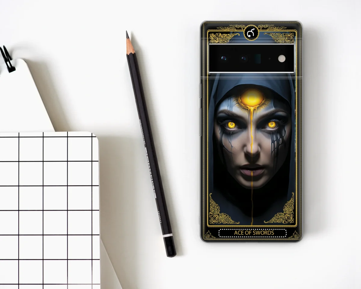 ACE of Swords︱Tarot Card Phone case Four copy