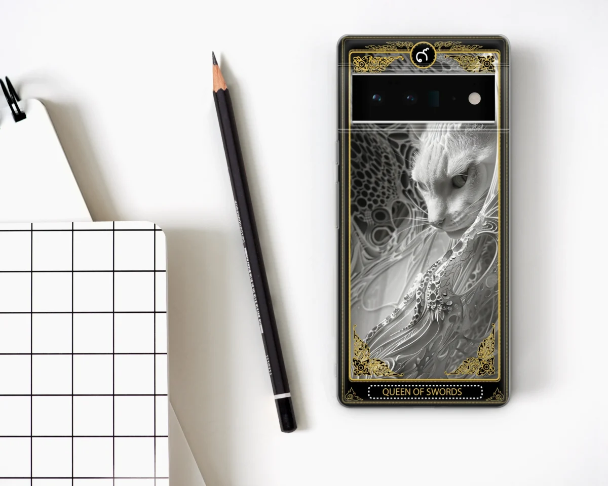 Queen of Swords︱Tarot Card Phone case Four copy
