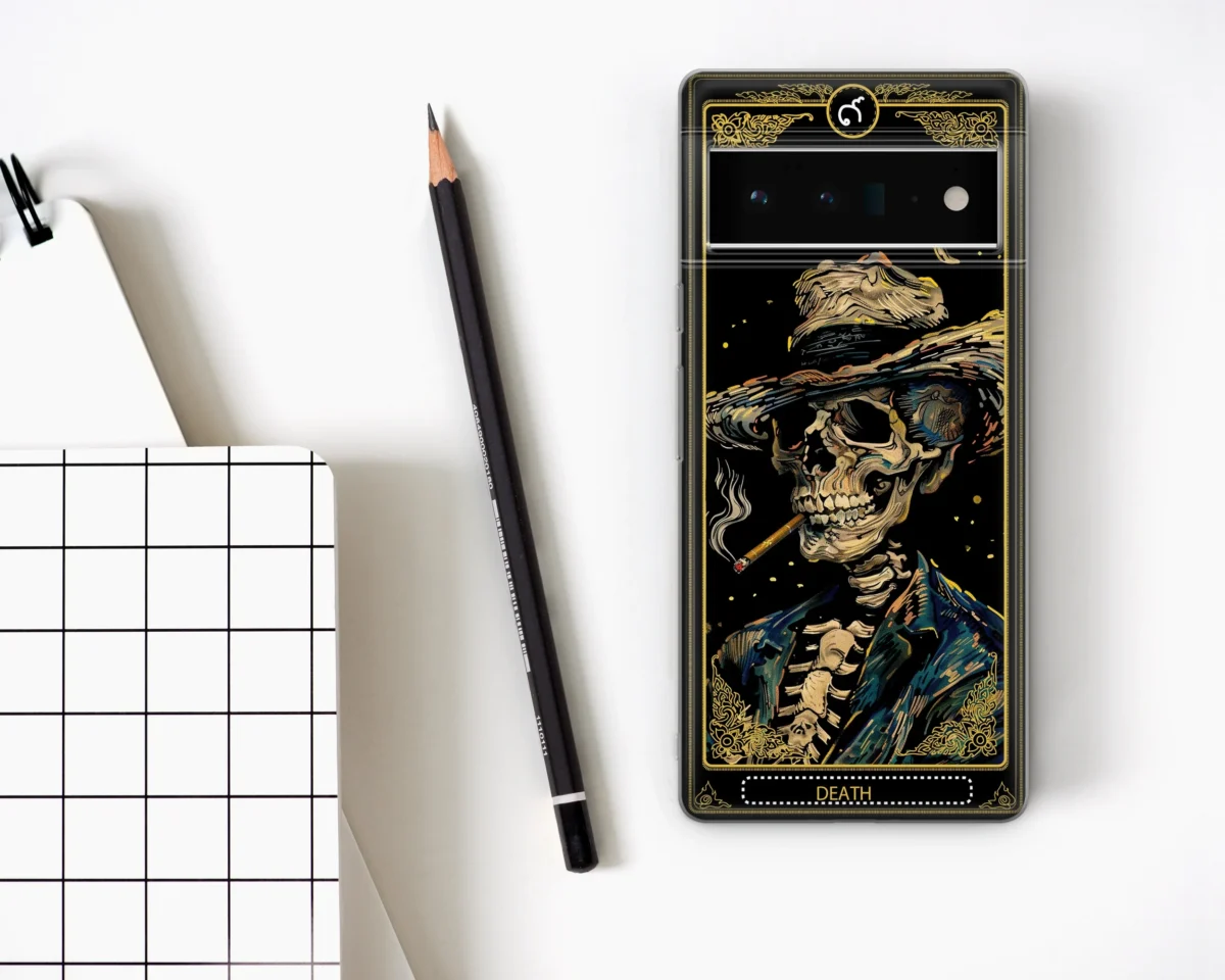 Skeleton︱Tarot Card Phone case Four copy