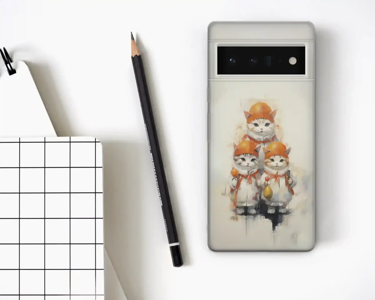 Cute kung Fu style︱Cat Phone case Four copy