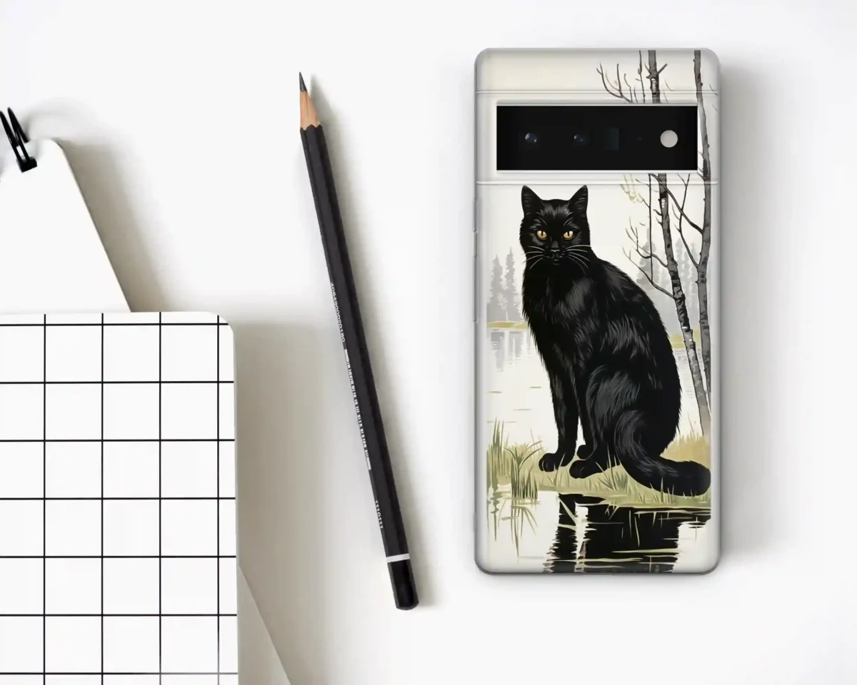 Black Adorable︱Cat Phone case Four copy