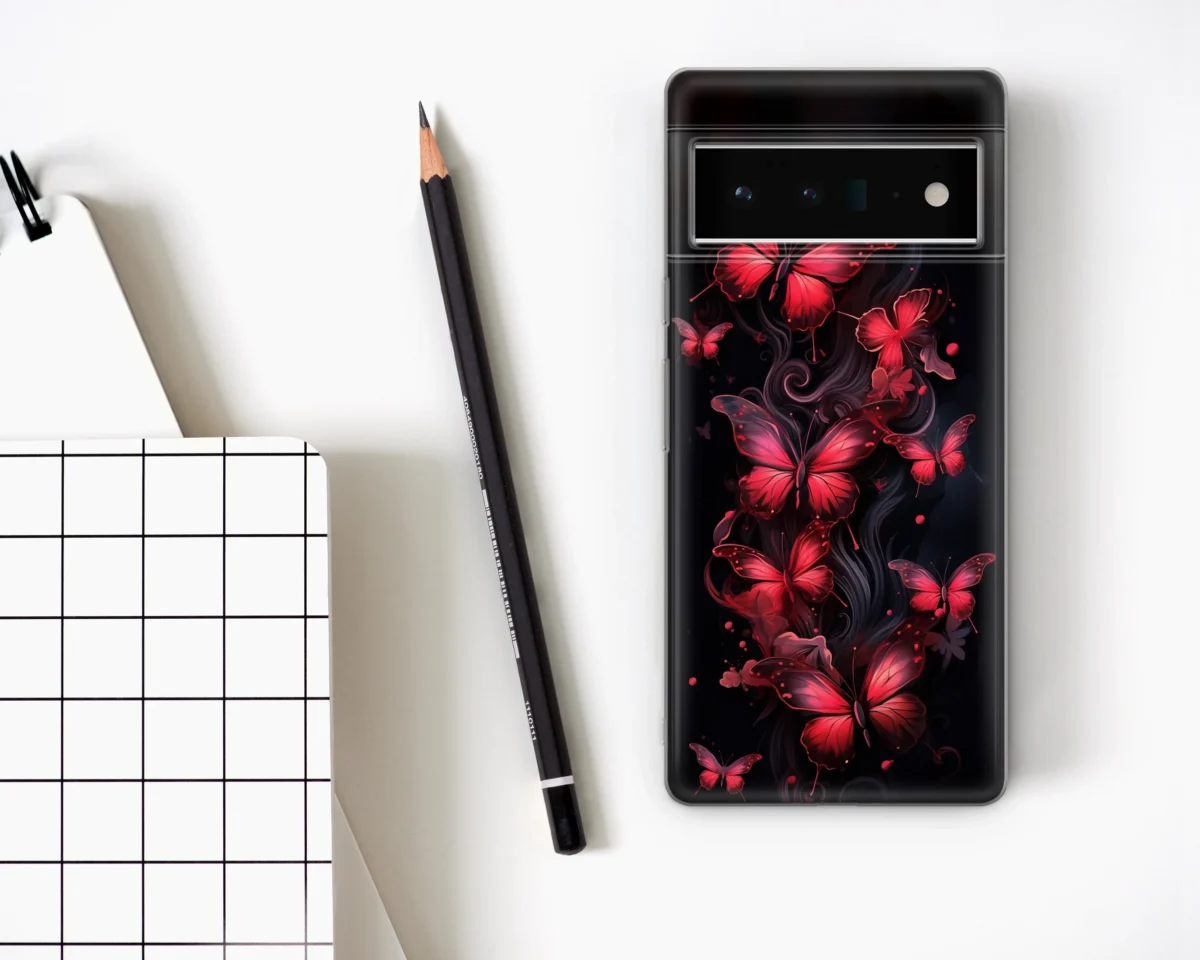 Red︱Butterfly Phone case Four copy