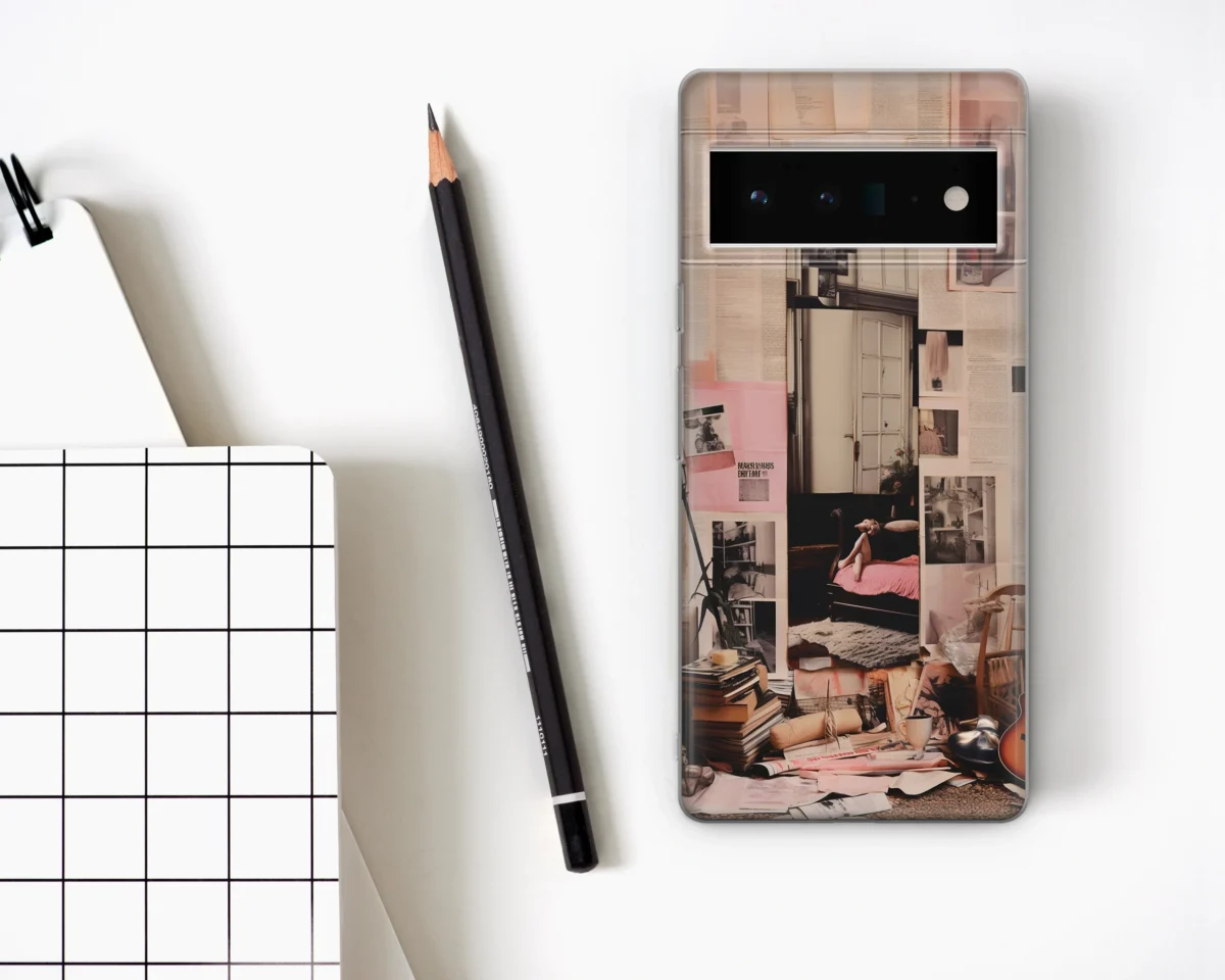 Aesthetic pink︱Collage Phone case Four copy