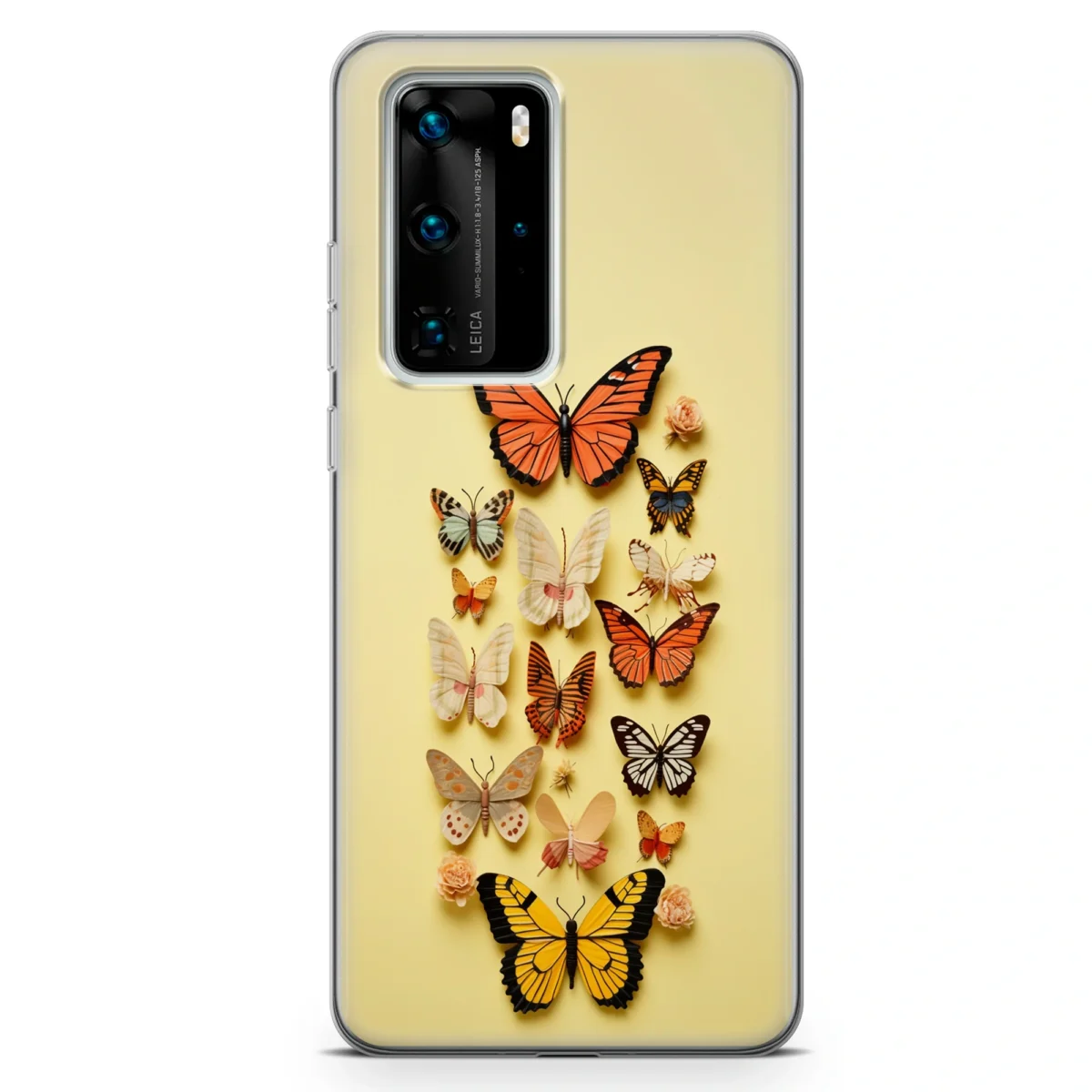 Yellow︱Butterfly Phone case HUAWEI MAIN copy