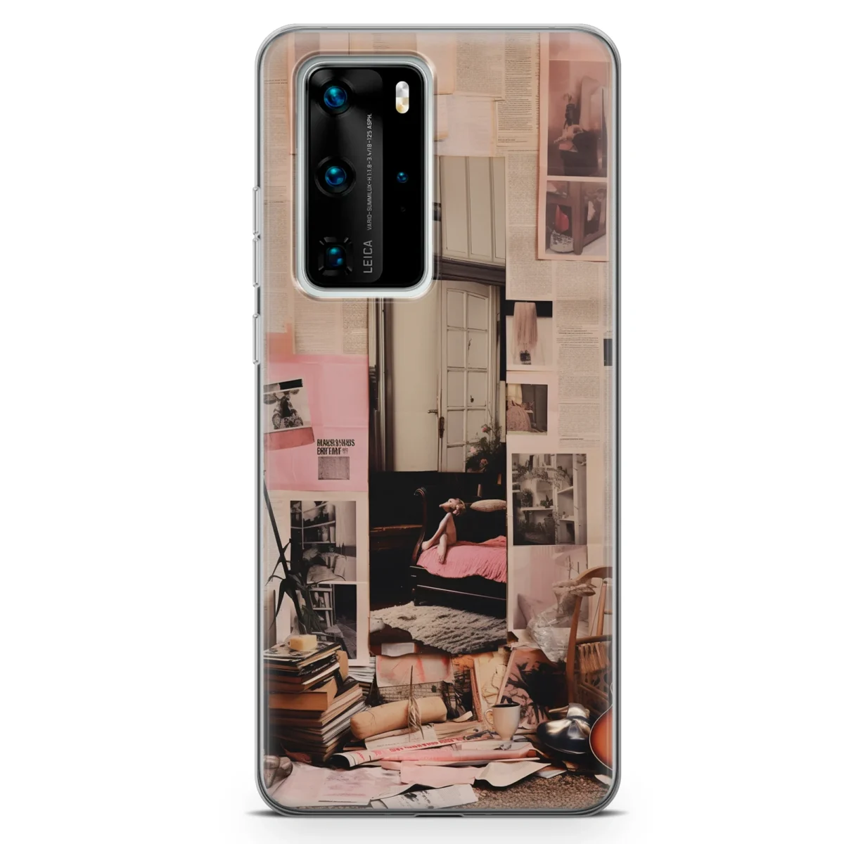 Aesthetic pink︱Collage Phone case HUAWEI MAIN copy