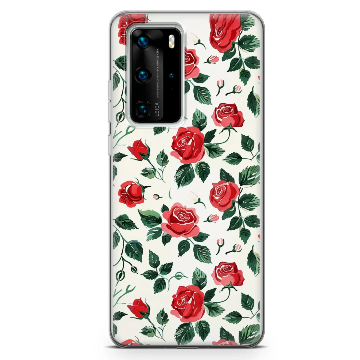 Red︱Flower Phone case HUAWEI MAIN copy