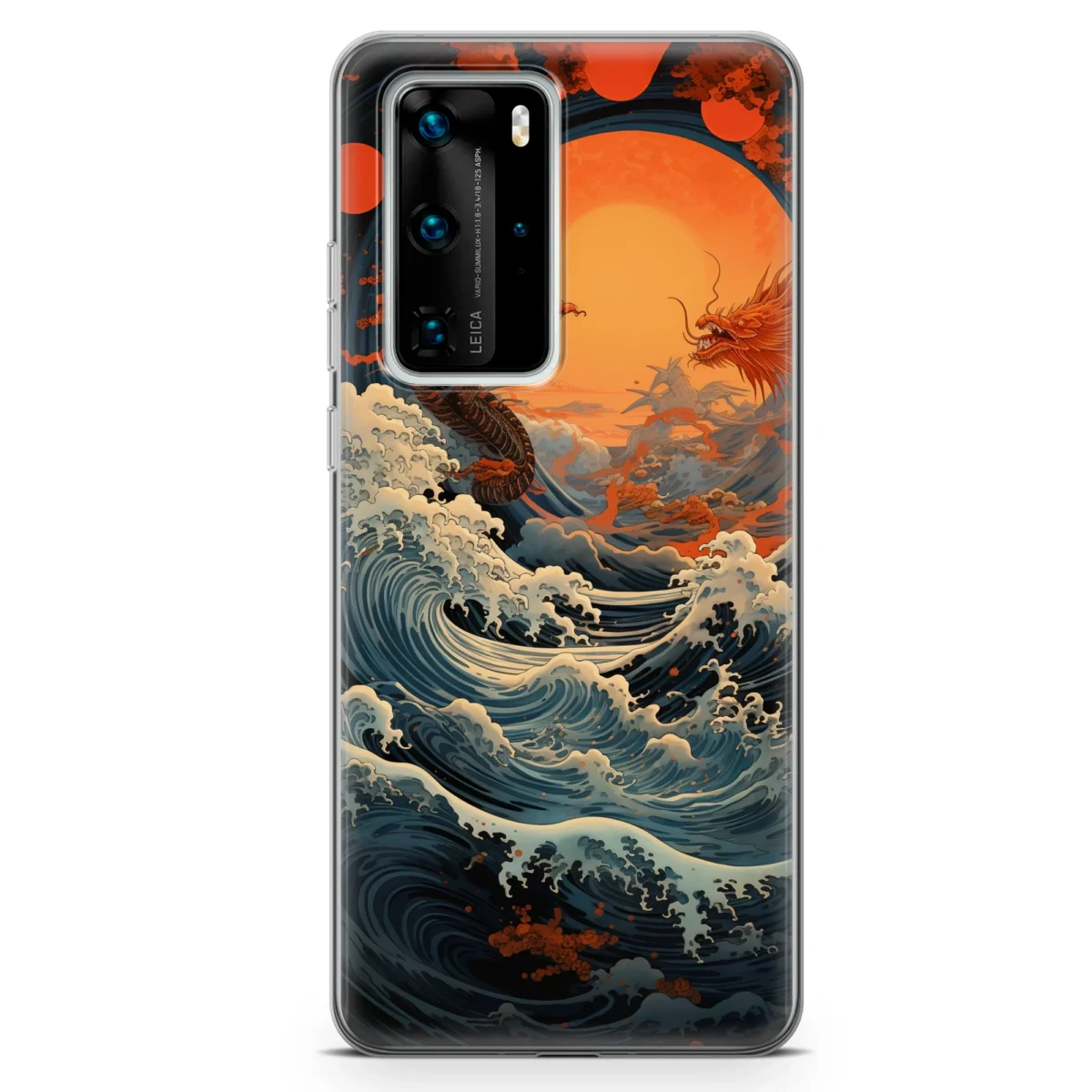 Abstract︱Wave Phone case HUAWEI MAIN copy